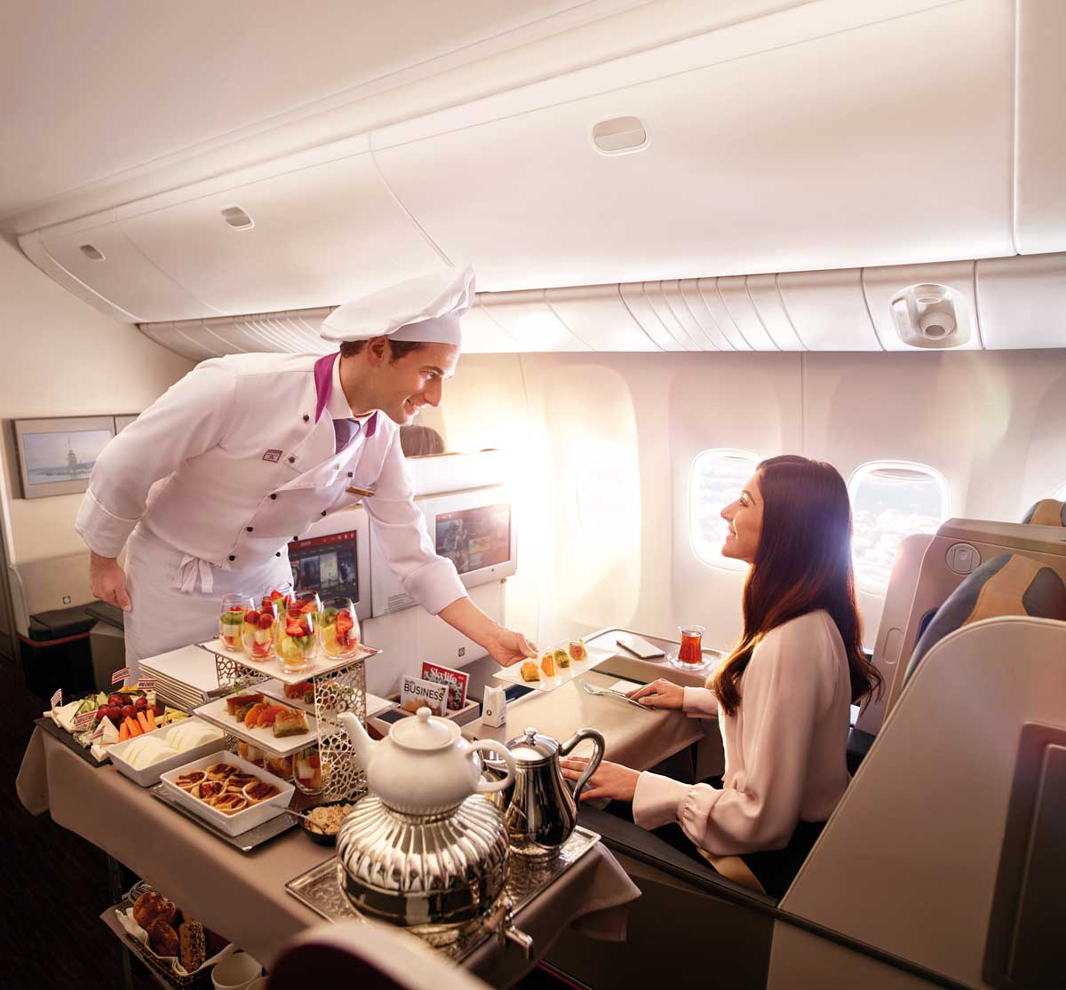 Turkish Airlines Business-Class Turkish Airlines Business-Class