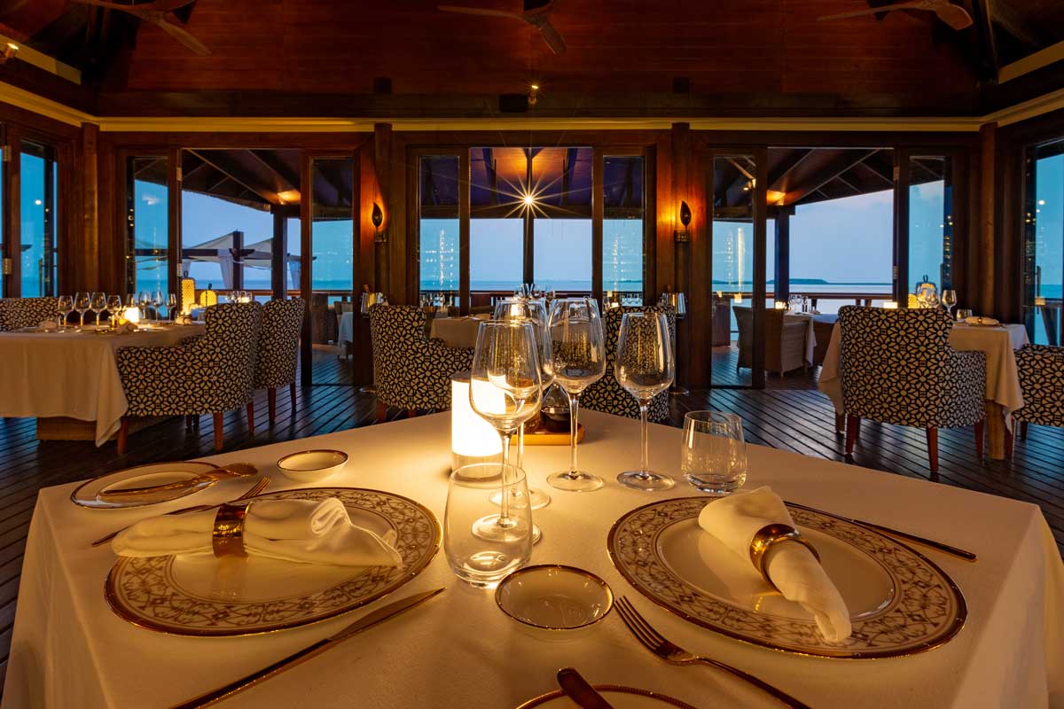 Ozen Reserve Bolifushi - Restaurant Origine © ozen-group Ozen Reserve Bolifushi - Restaurant Origine © ozen-group