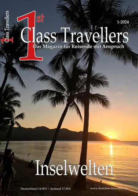 Cover 1st Class Traveller Heft 1 – Inselwelten