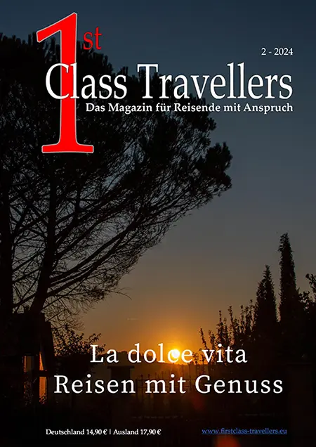Cover 1st Class Traveller Heft 2 – La dolce Vita Italien exklusiv