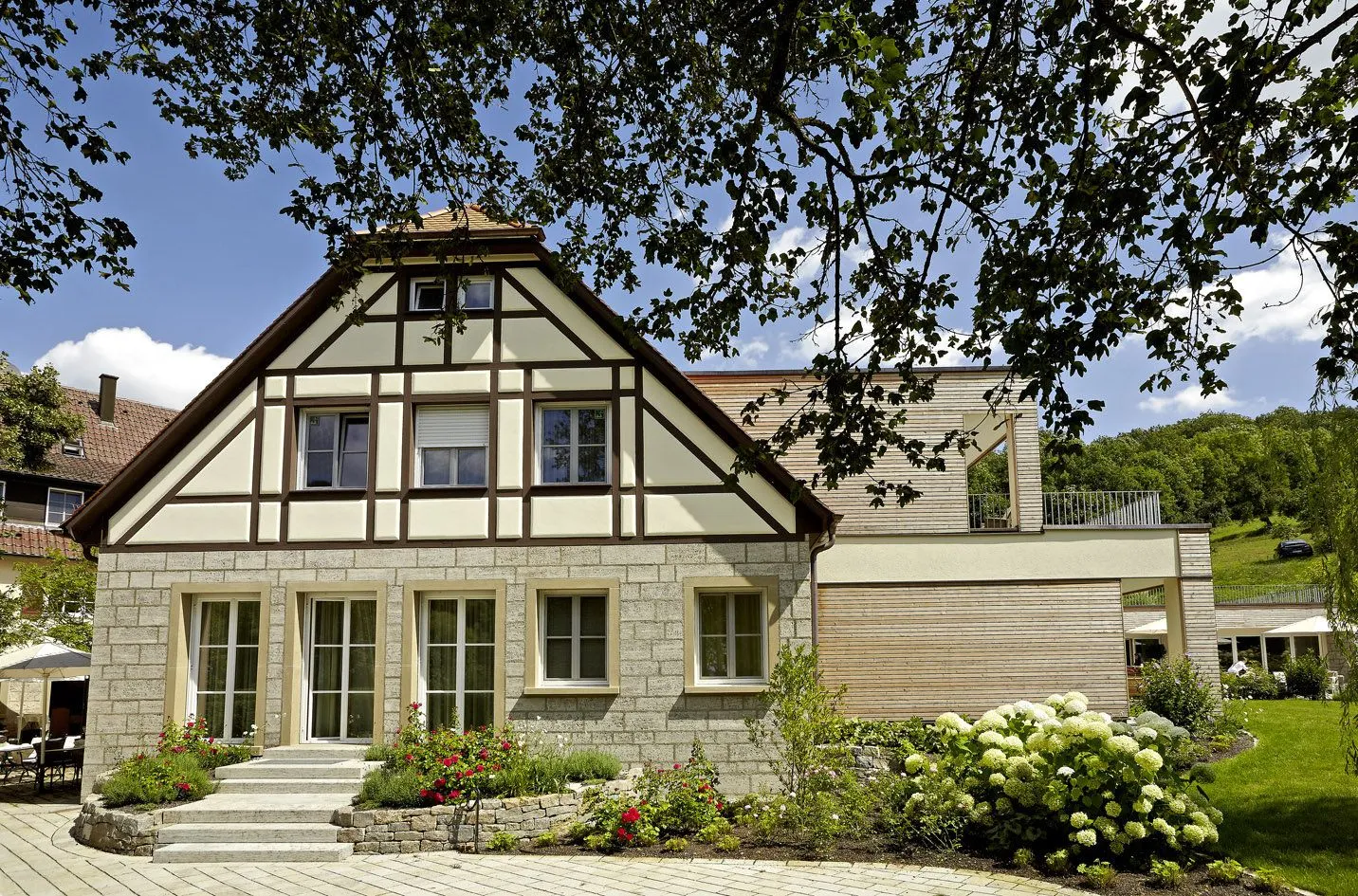 Das Gästehaus des Hotel Jagstmühle Das Gästehaus des Hotel Jagstmühle