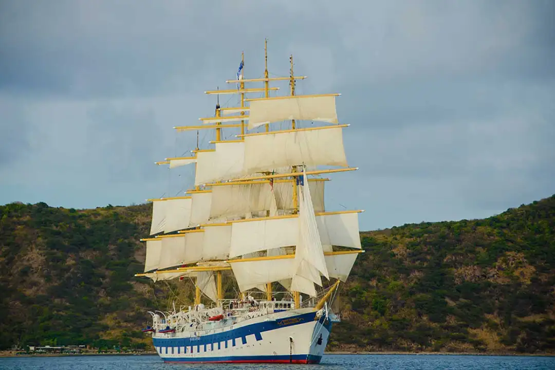 Unter weißen Segeln - Starclipper  Bild: Sepp Puchinger